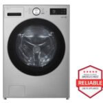 LG - 5 cu. Ft  Front Load Washer in Stainless - WM5800HVA