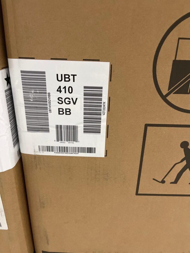 GE Dishwasher- UBT410SGVBB - Image 1
